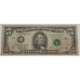 UNITED STATES OF AMERICA 1995 . FIVE 5 DOLLARS BANKNOTE . ERROR . STRANGE CREASE